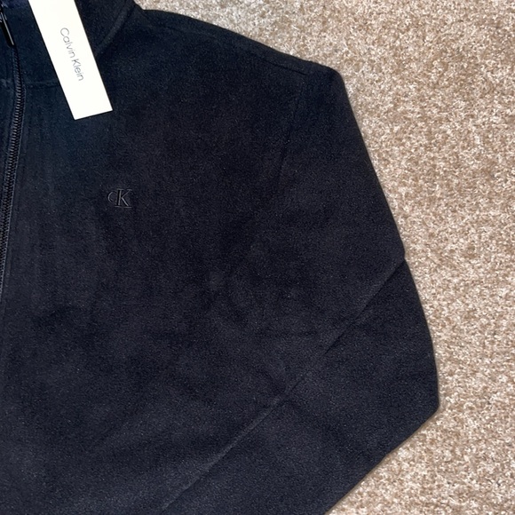 Calvin Klein Men’s Full Zip Up Crewneck Jacket🆕 - Picture 2 of 6